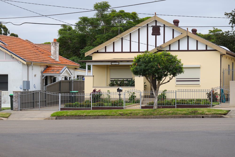 residential brick house